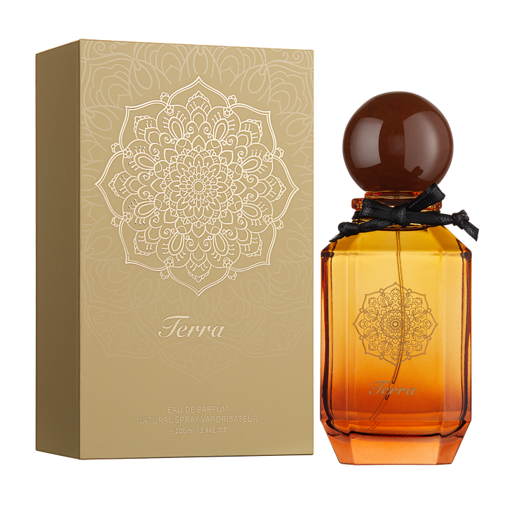 Terra Eau de Parfum bottle and packaging